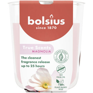 Bolsius geurglas true scents magnolia 80 73 | 3 stuks