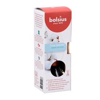 Bolsius geurverspreider 45 ml true scents fresh cotton | 3 stuks