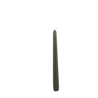 Bolsius gotische kaarsen 4 stuks fresh olive