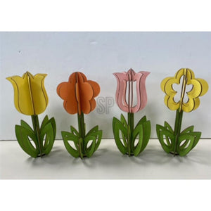Bloem staand 21 cm 4 stuks | 6 stuks