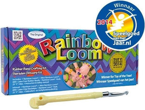 Van der doelen rainbow loom the original starter set met 600 loom stiekjes