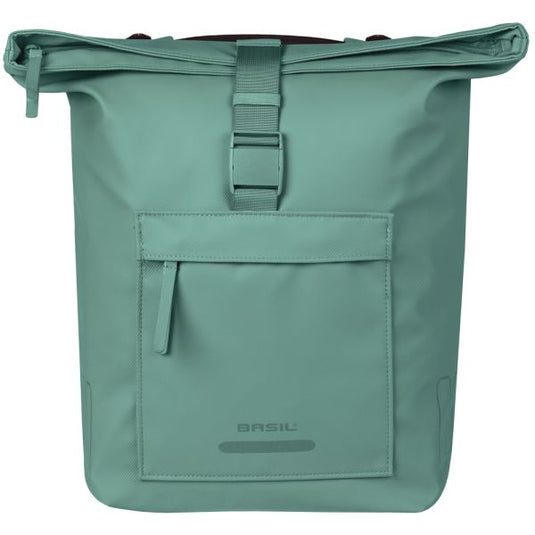 Basil b.v. dubbele fietstas basil brooklyn mik 41l 14 x 30 x 37 cm - groen