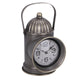 No brand klok lantaarn messing metaal 1xaaex 13,5x19x26,5cm