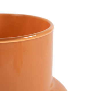 Afbeelding laden in galerijviewer, Vaas pien solid apricot oranje h25 d17 cm
