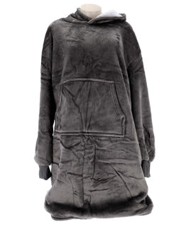 Afbeelding laden in galerijviewer, No brand hoodie sherry 70 x 110 charcoal grey
