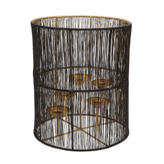 No brand daan kromhout ariana lantaarn zwart goud | 2 stuks