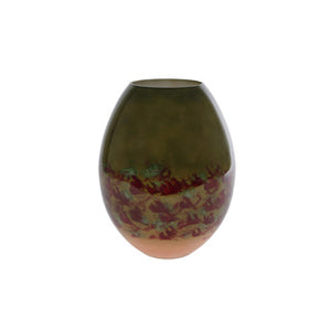 Ty vaas kit xl groen rood glas 20x20x25cm