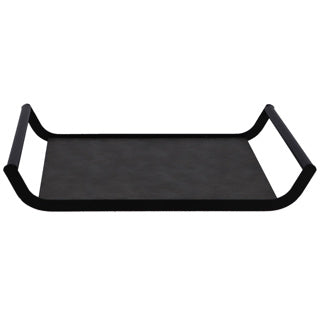 Load image into Gallery viewer, No brand dienblad flo grijs 37 cm | 4 stuks
