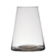 No brand vaas donna 24x17 cm glas | 6 stuks