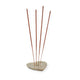 No brand wierookhouder speksteen hart 10,5 cm | 12 stuks