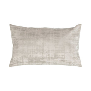 Vintage velvet kussen beige 30x50 cm