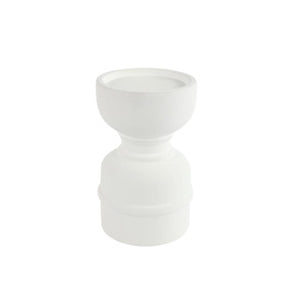 No brand kandelaar alfredo wit 15,5 cm | 3 stuks