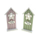 Vogelhuis happy spring 26 cm assorti | 2 stuks