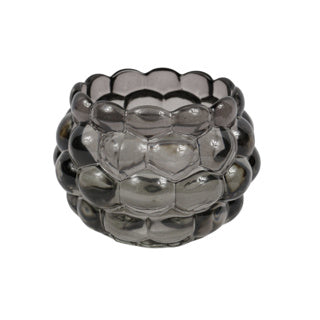 Theelichthouder glas 11,5 cm 3 assorti | 12 stuks