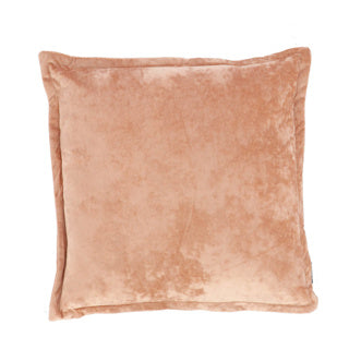 No brand unique living kussen tatum 45x45 cm zandsteen katoen