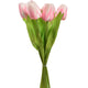 Tulp boeket 7 stuks 35 cm pink