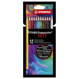 Abi stlo aquacolor potloden etui a 12 stuks