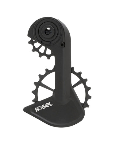 Sram kogel derauilleurkooi oversized kolossos speed red axs road zwart