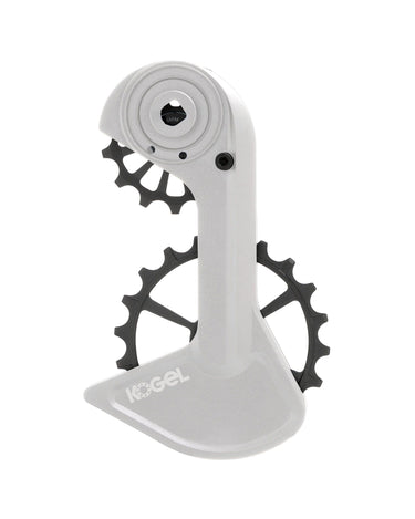 Sram kogel derauilleurkooi oversized kolossos speed red axs road grijs (raw)