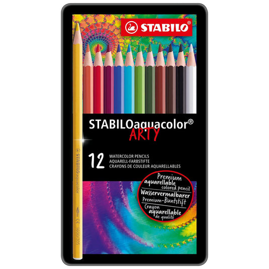 Stabilo aquacolor potloden 12 kleuren