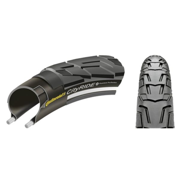 Load image into Gallery viewer, Continental buitenband ride city breaker 28x1.75 (47-622) zwart reflex
