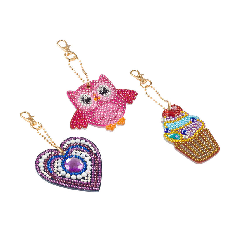 Load image into Gallery viewer, Creative craft group diamant sleutelhanger maken
