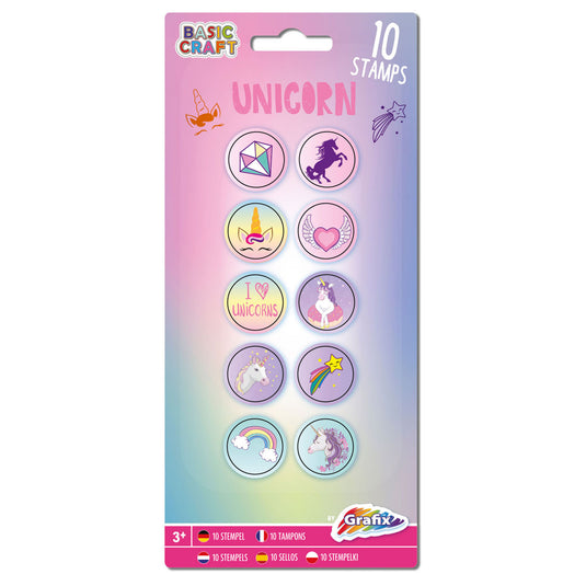 Creative craft group stempelset eenhoorn