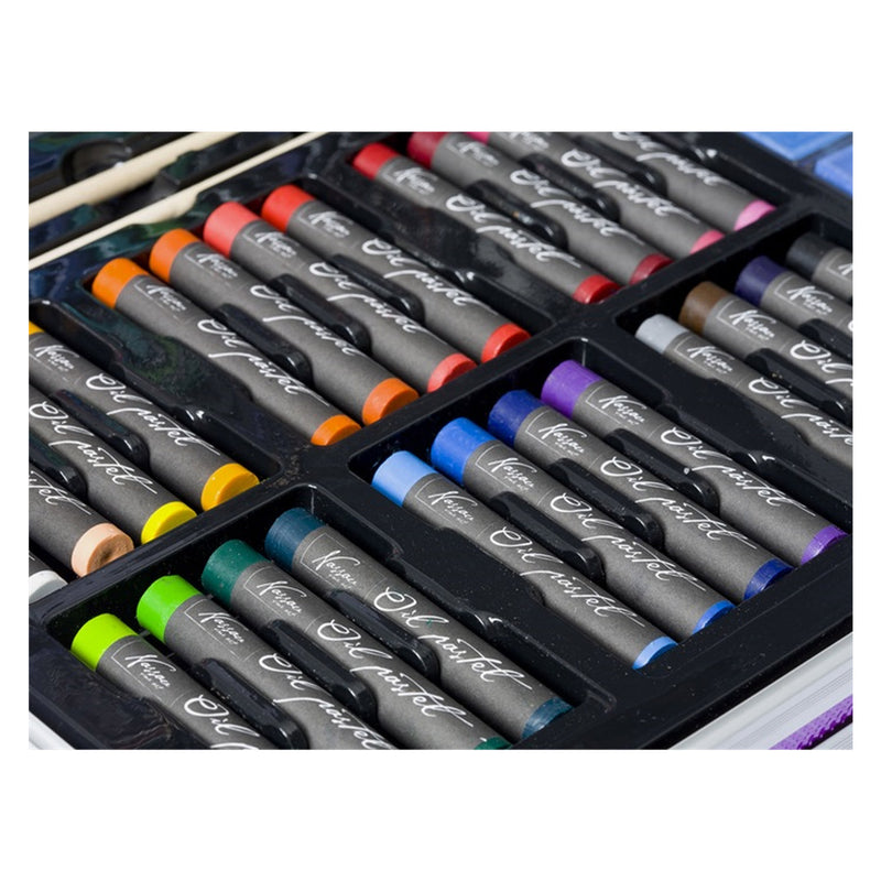 Load image into Gallery viewer, Creative Craft Group Luxe Metalen Kleurkoffer, 79dlg.
