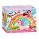 Grafix glitter puzzel eenhoorn, 30st.
