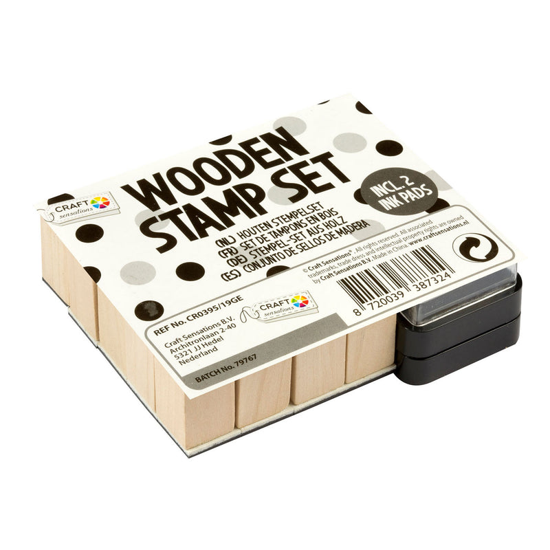 Load image into Gallery viewer, Creative craft group houten stempelset - figuren, 27dlg.
