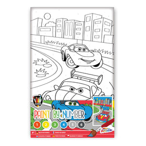 Grafix schilderen op nummer - auto's