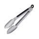 Westmark grilltang + serveertang, met roestvrijstalen uiteindes en rubberen handvatten, lengte: 20 cm, roestvrij staal kunststof, classic spezial mini, zilver zwart, 16232270