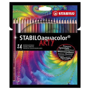 Stabilo aquacolor potloden etui a 24 stuks