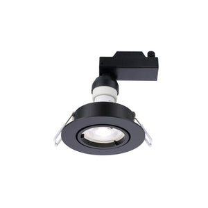 Sylvania 1067276 - sylspot kit rond zwart 345lm 3000k richtb. ip20 | 1 stuks
