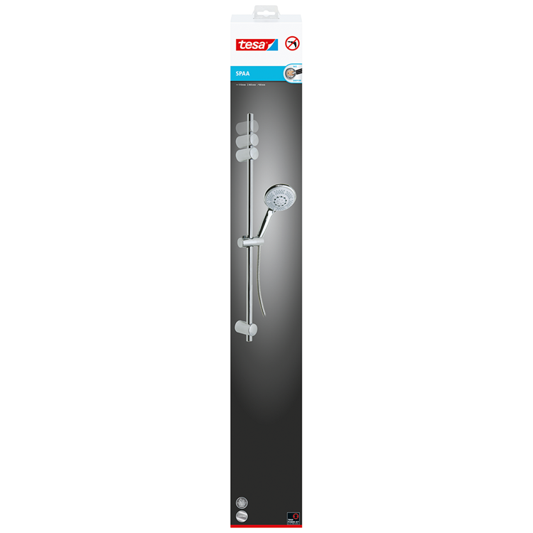 Afbeelding laden in galerijviewer, Tesa 1066811 - spaa douche stang met kop | 1 stuks
