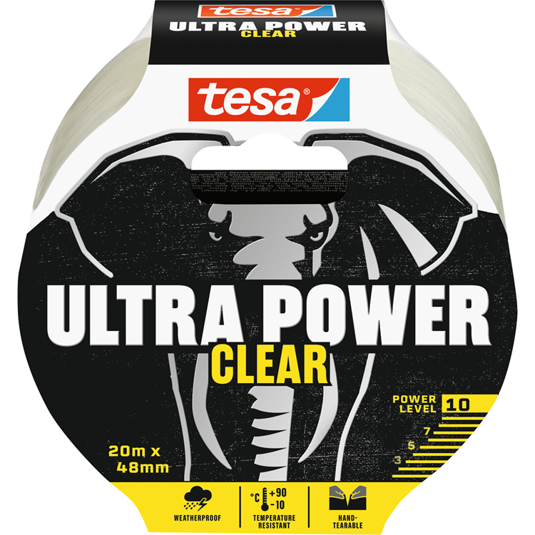 Afbeelding laden in galerijviewer, Tesa 56497-00-01 reparatietape transparant (l x b) 20 m x 48 mm 1 stuk(s)
