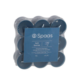 Afbeelding laden in galerijviewer, Spaas geurende clearlights blokverpakking x18 4,5u - soft sunrise | 4 stuks
