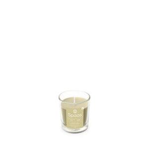 Spaas geurkaars glas 25u - shimmering smile | 6 stuks