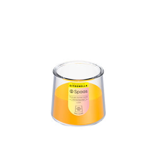Spaas purelight geurkaars - citronella vivid yellow | 6 stuks