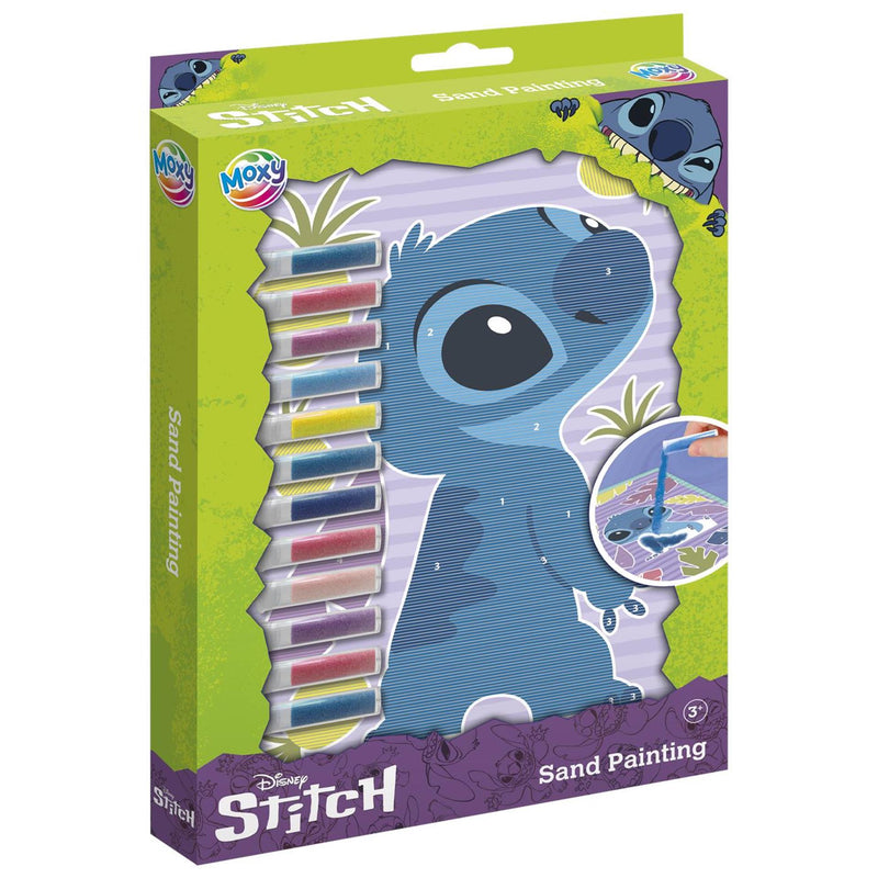 Load image into Gallery viewer, Disney moxy stitch zandschilderen
