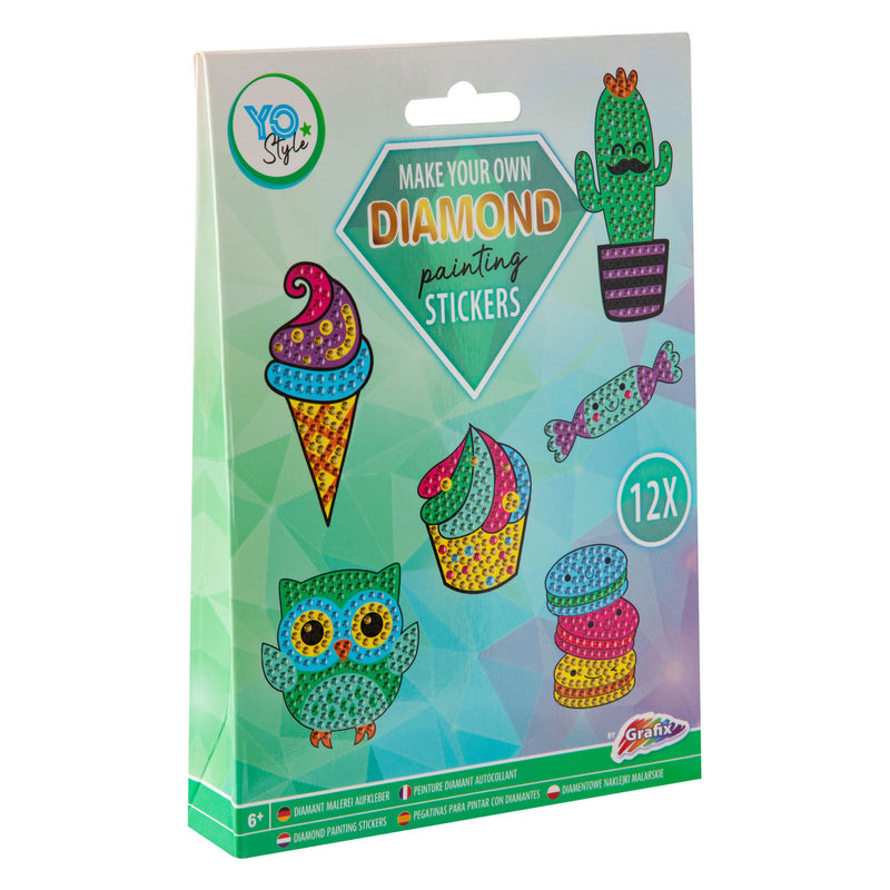 Load image into Gallery viewer, Creative craft group maak je eigen diamond painting stickers, 12dlg.
