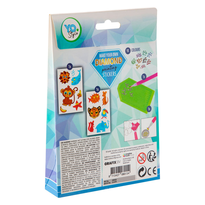 Load image into Gallery viewer, Creative craft group maak je eigen diamond painting stickers, 12dlg.
