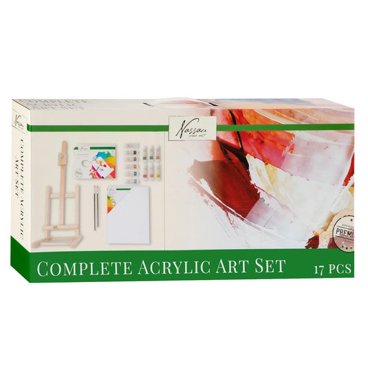 Nassau fine art nassau complete acrylset, 17dlg.