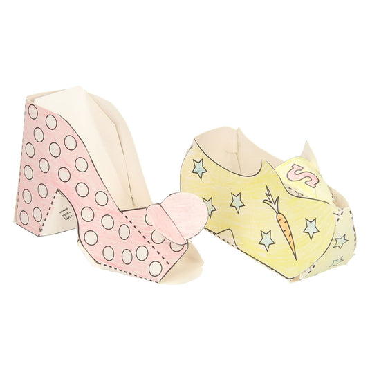 Grafix sinterklaas knutselset - maak je eigen schoen 4 designs + 4 potloden