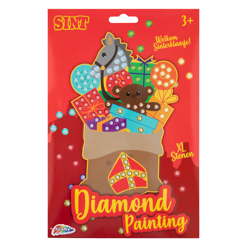 Load image into Gallery viewer, Grafix sinterklaas mozaiek diamond painting - xl stenen
