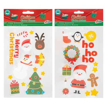 Creative craft group kerst raamstickers
