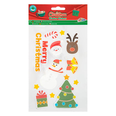 Creative craft group kerst raamstickers