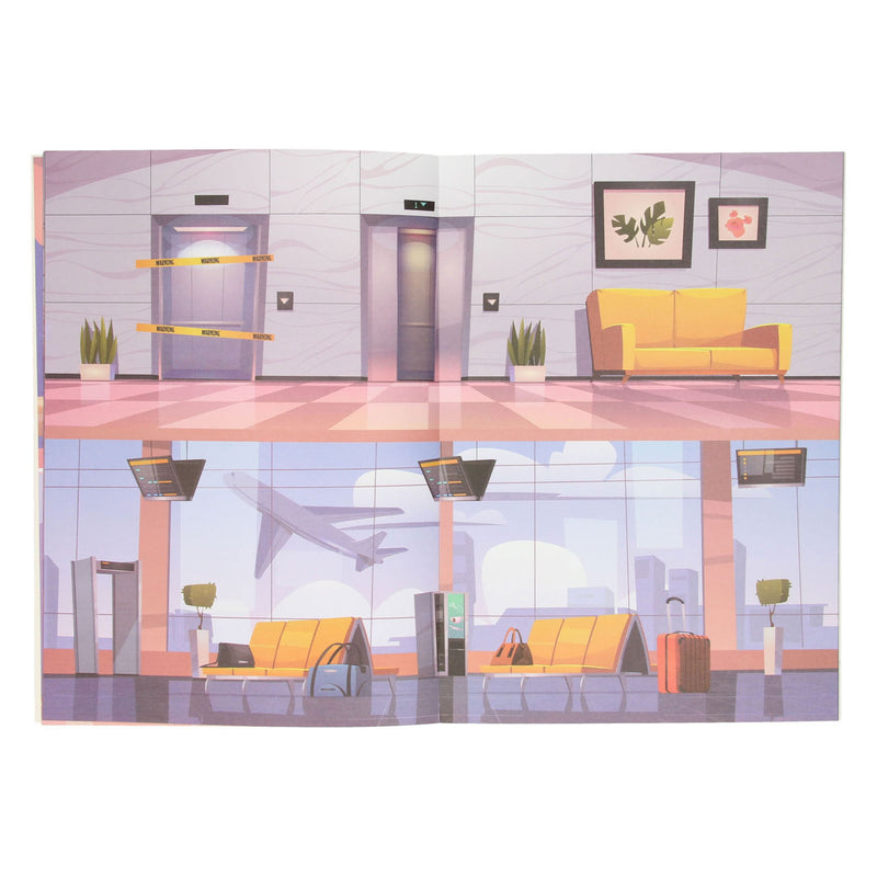 Load image into Gallery viewer, Creative craft group besties dress me up stickerboek
