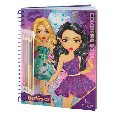 Creative craft group besties kleurboek stickers