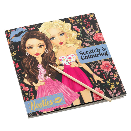 Grafix besties kras en kleurboek 12 blz